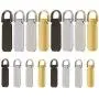 16 Pieces Zipper Pull Luggage Heavy Duty Zipper Tab Pull Replacement Zipper Fixer for Clothes, Suitcase, Luggage, Backpack, DIY Craft, 2 Sizes, 4 Colors 16 Pieces Zipper Pull Luggage Heavy Duty Zipper Tab Pull Replacement Zipper Fixer for Clothes, Suitcase, Luggage, Backpack, DIY Craft, 2 Sizes, 4 Colors