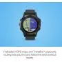 Garmin fenix 5 Plus, Premium Multisport GPS Smartwatch, Features Color Topo Maps, Heart Rate Monitoring, Music and Contactless Payment, Black with Black Band