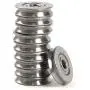 Preamer 20pcs 1.5mm Deep Metal V Groove Guide Pulley Bearing Wheel Rail Ball Bearings Wheel 4x13x6mm Preamer 20pcs 1.5mm Deep Metal V Groove Guide Pulley Bearing Wheel Rail Ball Bearings Wheel 4x13x6mm
