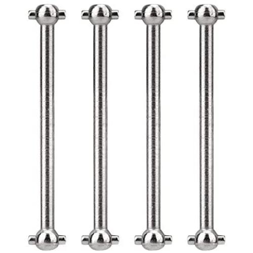 RC Car Drive Shafts, 4 Pcs Metal Dog Bone Drive Shafts for 1/18 RC Car Accessory RC Car Drive Shafts, 4 Pcs Metal Dog Bone Drive Shafts for 1/18 RC Car Accessory