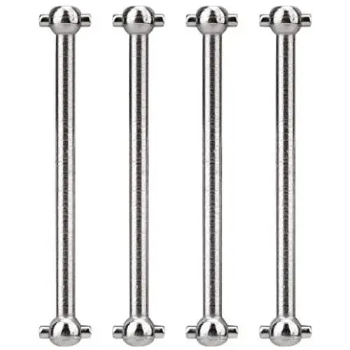 RC Car Drive Shafts, 4 Pcs Metal Dog Bone Drive Shafts for 1/18 RC Car Accessory