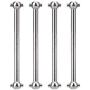 4Pcs 1/18 Drive Shaft, Metal Dog Bone Drive Shaft for WLtoys 1/18 RC Car Parts