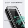 YOUMAKER Designed for Galaxy S9 Plus Case, Heavy Duty Protection Kickstand with Built-in Screen Protector Shockproof Case Cover for Samsung Galaxy S9 Plus 6.2 inch - Black
