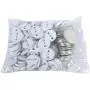 Button Badge Parts Set, 500Pcs 44mm Metal Round Backpin DIY Button Badge Set Top/Bottom Cover Clip Pin Button Parts Supplies for Pro Badge Maker Machine Button Badge Parts Set, 500Pcs 44mm Metal Round Backpin DIY Button Badge Set Top/Bottom Cover Clip Pin Button Parts Supplies for Pro Badge Maker Machine