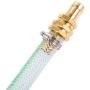 ZKZX Metal Garden Hose Repair Connector with Stainless Steel Clamp, Female and Male Hose Connector,Repair Mender Hose Connector 3pairs