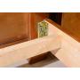 KASUNEN Bed Rail Brackets - Bed Rail Fittings - Heavy Duty Non-Mortise - Set of 4 (Screws Included)