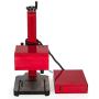 Happibuy Pneumatic Marking Machine 170x110 mm Pneumatic Metal Marking Machine Tool 110V Pneumatic Dot Peen Marking Machine for Metal Parts(170x110 mm)