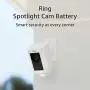 Ring Spotlight Cam Mount HD Security Camera, White