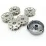YEQIN 1pcs Bobbin Case 45751 and 5 pcs bobbins Fits Singer Featherweight Sewing Machines 221 222 301 & 301A
