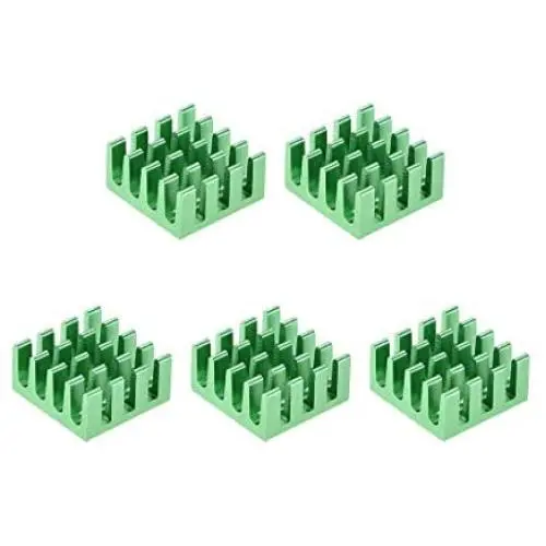 uxcell Electronic Radiators Heatsink for MOS GPU IC Chip Green 14 x 14 x 7 mm 5pcs uxcell Electronic Radiators Heatsink for MOS GPU IC Chip Green 14 x 14 x 7 mm 5pcs