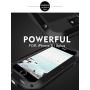 LOVE MEI Metal Aluminium Case for iPhone 8 Plus /7 Plus, Gorilla Glass Military Grade Bumper Frame Heavy Duty Cover Shell for Apple iPhone 8 Plus iPhone 7 Plus (White)