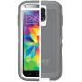 Otterbox DEFENDER SERIES for Samsung Galaxy S5 - Retail Packaging - GLACIER (WHITE/GUNMETAL GREY)