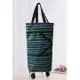 Cocobuy Collapsible Trolley Bags Folding Shopping Bag with Wheels Foldable Shopping Cart Reusable Shopping Bags Grocery Bags Shopping Trolley Bag on Wheels(Elegant Dark Blue) Cocobuy Collapsible Trolley Bags Folding Shopping Bag with Wheels Foldable Shopping Cart Reusable Shopping Bags Grocery Bags Shopping Trolley Bag on Wheels(Elegant Dark Blue)