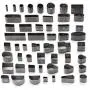 ATPWONZ 52 Shape Style One Hole Hollow Punch Cutter Set for Handmade DIY Leather Craft ATPWONZ 52 Shape Style One Hole Hollow Punch Cutter Set for Handmade DIY Leather Craft