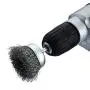 TILAX Wire Brush Wheel Cup Brush Set 6 Piece, Wire Brush for Drill 1/4 Inch Arbor 0.012 Inch Coarse Carbon Steel Crimped Wire Wheel for Cleaning Rust, Stripping and Abrasive, for Drill Attachment TILAX Wire Brush Wheel Cup Brush Set 6 Piece, Wire Brush for Drill 1/4 Inch Arbor 0.012 Inch Coarse Carbon Steel Crimped Wire Wheel for Cleaning Rust, Stripping and Abrasive, for Drill Attachment