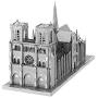 Fascinations ICONX Notre Dame Cathedral 3D Metal Model Kit