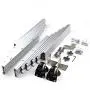 uyoyous 50 Inch Aluminum Full Extension Table Slide with 2 Silent Wheels Equalizer Slides Hardware 160 LB Capacity Heavy Duty Metal Cabinet Sliding Rails for Concealed Table Desk Kitchen Countertop uyoyous 50 Inch Aluminum Full Extension Table Slide with 2 Silent Wheels Equalizer Slides Hardware 160 LB Capacity Heavy Duty Metal Cabinet Sliding Rails for Concealed Table Desk Kitchen Countertop