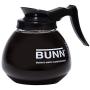 BUNN 12-Cup Glass Coffee Decanter, Black BUNN 12-Cup Glass Coffee Decanter, Black