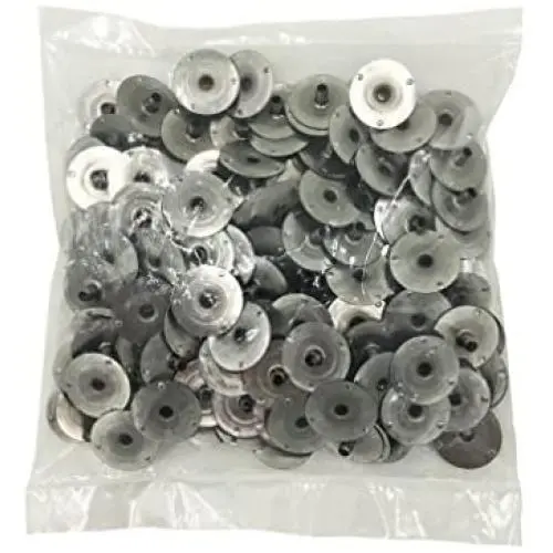 EricX Light 200pcs 20mm Metal Candle Wick Sustainer Tabs,for Candle Making,Candle DIY