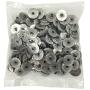 EricX Light 200pcs 20mm Metal Candle Wick Sustainer Tabs,for Candle Making,Candle DIY
