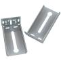 Rear Mounting Brackets for Drawer Slide 6 Pairs - LONTAN B4502 Cabinet Drawer Bracket for Face Frame Cabinets for 1.77 inch(45mm) Width Drawer Gildes