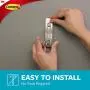 Command Large Double Bath Hook, Satin Nickel, 1-Hook, 1-Large Water-Resistant Strip, Organize Damage-Free Command Large Double Bath Hook, Satin Nickel, 1-Hook, 1-Large Water-Resistant Strip, Organize Damage-Free
