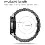 Fintie Bands Compatible with Samsung Gear S3 / Galaxy Watch 46mm, 22mm Solid Stainless Steel Metal Bracelet Strap Replacement Wrist Band Compatible with Samsung Gear S3 Frontier/S3 Classic Smartwatch