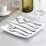 LIANYU 20 Piece Silverware Flatware Cutlery Set, Stainless Steel Utensils Service for 4, Include Knife Fork Spoon, Mirror Polished, Dishwasher Safe