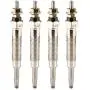 KIMISS 4pcs Diesel Heater Glow Plugs,Metal Material Heater Plugs, Glow Plugs for MITSUBISHI PAJERO SHOGUN 1994-1999 2.8 TD