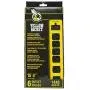 Yellow Jacket 5138N 5138 Metal Surge Protector Strip with 6 Outlets and 15 Foot Cord, Ft