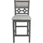 New Classic FURNITURE Mitchell Counter Set, Gray New Classic FURNITURE Mitchell Counter Set, Gray