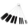 Long Straw Brush, Nylon Pipe Tube Cleaner 8.2-ihch 10 Different Diameters Set of 10