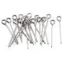Pandahall 500pcs 22 Gauge 304 Stainless Steel Open Eyepins 3/4 Inch (20mm) for DIY Jewelry Making