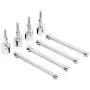 YU-NIYUT 1Set Metal Drive Shaft Dogbones Stub Wheel A.x.l.e 1/10 H.S.P RC Model Car Spare Part RC Vehicle Modification Fun for Adults and Kids