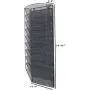 Klickpick Office 10 Sections Hanging Files Wall Mounted Metal Mesh Document File Organizer Magazine Holder Rack Organizer Multipurpose Use to Display Files, Magazine, Newspapers- Gray Klickpick Office 10 Sections Hanging Files Wall Mounted Metal Mesh Document File Organizer Magazine Holder Rack Organizer Multipurpose Use to Display Files, Magazine, Newspapers- Gray