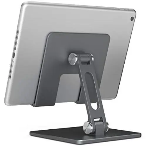 Ipad Stand Aluminum Metal Tablet Holder for Desk Angle Height Adjustable Ipad Holder for IPad Pro 9.7, 10.5, 12.9 Air Mini 4 3 2, Kindle, Nexus,Tablet Stand Gray Ipad Stand Aluminum Metal Tablet Holder for Desk Angle Height Adjustable Ipad Holder for IPad Pro 9.7, 10.5, 12.9 Air Mini 4 3 2, Kindle, Nexus,Tablet Stand Gray