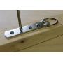 Super Heavy Duty Extra Large Strap Hanger - 2 Pack - 4 Hole D-Ring Hanger