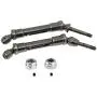 2PCS Aluminum Alloy RC CVD Steel Front & Rear Drive Shaft Axle Transmission Axle Joint for Traxxas Slash 4X4 Stampede Rustler VXL HQ727 Short Truck 2PCS Aluminum Alloy RC CVD Steel Front & Rear Drive Shaft Axle Transmission Axle Joint for Traxxas Slash 4X4 Stampede Rustler VXL HQ727 Short Truck