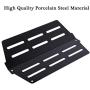 DcYourHome Genesis 300 Series Grills Replacement Porcelain Steel Grill Heat Plate, Heat Shield (13 1/4 x 8 3/4 inch),Part Number 65505, 7622, 62756 2-Pack