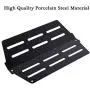 DcYourHome Genesis 300 Series Grills Replacement Porcelain Steel Grill Heat Plate, Heat Shield (13 1/4 x 8 3/4 inch),Part Number 65505, 7622, 62756 2-Pack