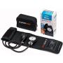PARAMED Aneroid Sphygmomanometer – Manual Blood Pressure Cuff with Universal Cuff 8.7 - 16.5'' and D-Ring – Carrying Case in The kit – Black – Stethoscope Not Included