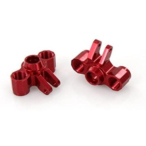 Atomik RC Alloy Front/Rear Axle Carriers, Red fits The 1/16 Slash 4x4 and Other Models - Replaces Part 7034