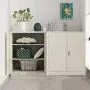 Steel Storage Cabinet with Doors, INVIE Lockable Metal Cabinet with 2 Adjustable Shelves Great for Garage, Kitchen Pantry, Office, Patio and Laundry Room(Gray) Steel Storage Cabinet with Doors, INVIE Lockable Metal Cabinet with 2 Adjustable Shelves Great for Garage, Kitchen Pantry, Office, Patio and Laundry Room(Gray)