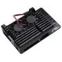 Treedix Metal Aluminium Alloy Armor Case Pi 4 Case, with Dual Cooling Fan Heatsink Compatible with Raspberry Pi 4 Model/Pi 4B (Black) Treedix Metal Aluminium Alloy Armor Case Pi 4 Case, with Dual Cooling Fan Heatsink Compatible with Raspberry Pi 4 Model/Pi 4B (Black)