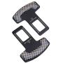 2 Packs Car Seat Belt Clip, Car Seat Belt Silencer Metal Tongue, Seat Safety Belt Buckle Auto Metal Seat, Universal Fit, Pattern 2