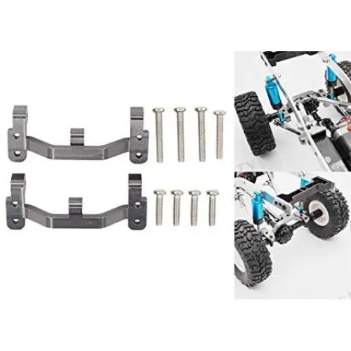 MOTOKU Upgrade Spare Part Metal Pull Rod Seat Sets for WPL B1 B14 B16 B-24 C14 C-24 1/16 RC Car