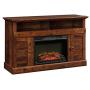 Sauder Harbor View Media Fireplace, for TVs up to 60'', Curado Cherry finish