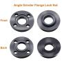 Grinder 5/8-11 Flange Angle Wrench Spanner Metal Outer Inner Lock Nut kit for Dewalt Milwaukee Makita Bosch BLack & Decker Ryobi 193465-4