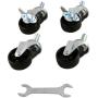 Origami 2 inch wheels, Model: PART-RACK-WHEEL