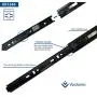 VADANIA 18 Inch Drawer Slides Ball Bearing Soft Closing, VK1245, Side Mount, 3 Folds Full Extension, Heavy Duty 100lb Load Capacity, 1 Pair (2-Pack) VADANIA 18 Inch Drawer Slides Ball Bearing Soft Closing, VK1245, Side Mount, 3 Folds Full Extension, Heavy Duty 100lb Load Capacity, 1 Pair (2-Pack)